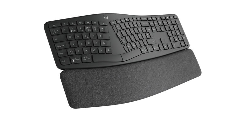 Logitech ERGO K860 tastiera RF senza fili + Bluetooth Italiano Nero