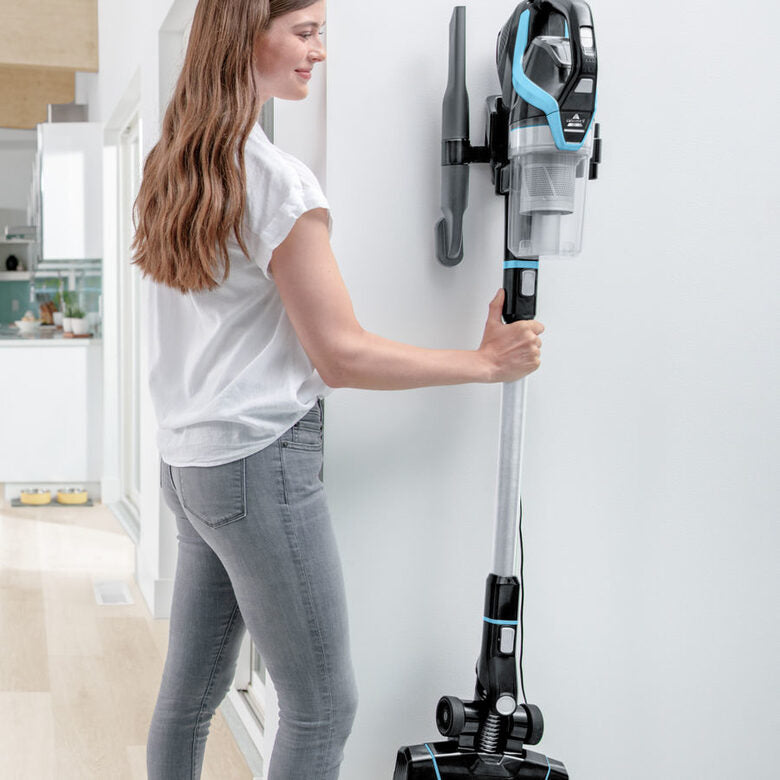 Bissell MultiReach Active 21V Senza sacchetto 0,5 L Nero, Blu