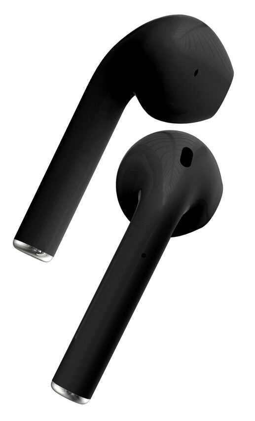 Area Stone C100+ - Auricolari a capsula con custodia di ricarica + Base di ricarica wireless, Nero