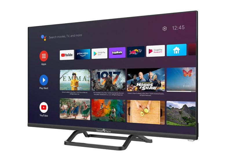 Smart-Tech SMT32F30HC4U1B1 TV 80 cm (31.5") HD Smart TV Wi-Fi Nero