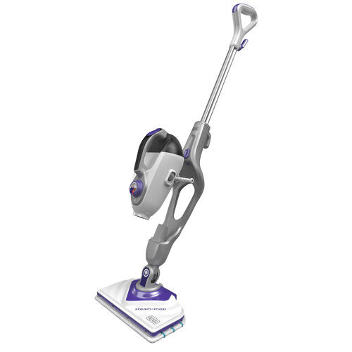 Black & Decker BHSM1615DSM Pulitore a vapore Pulitore a vapore verticale 0,5 L 1600 W Porpora, Bianco