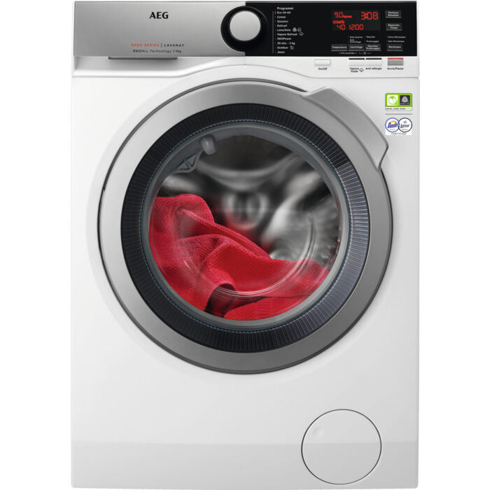 AEG L8FEE945X lavatrice Caricamento frontale 9 kg 1400 Giri/min B
