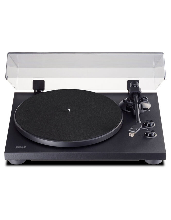 TEAC TN-280BT-A3/B piatto audio Giradischi con trasmissione a cinghia Nero