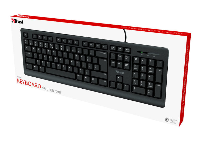 Trust Primo tastiera USB QWERTY Italiano Nero