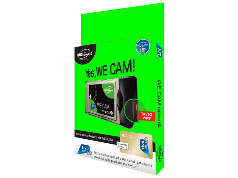 Digiquest WE CAM Tivùsat HD Modulo di accesso condizionato (CAM)