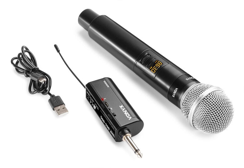 Vonyx WM55 Nero, Grigio Microfono da studio