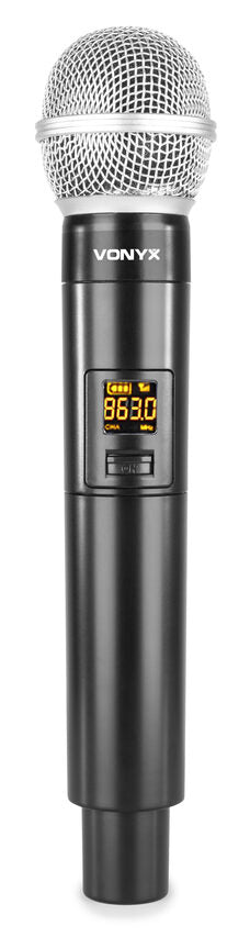 Vonyx WM55 Nero, Grigio Microfono da studio