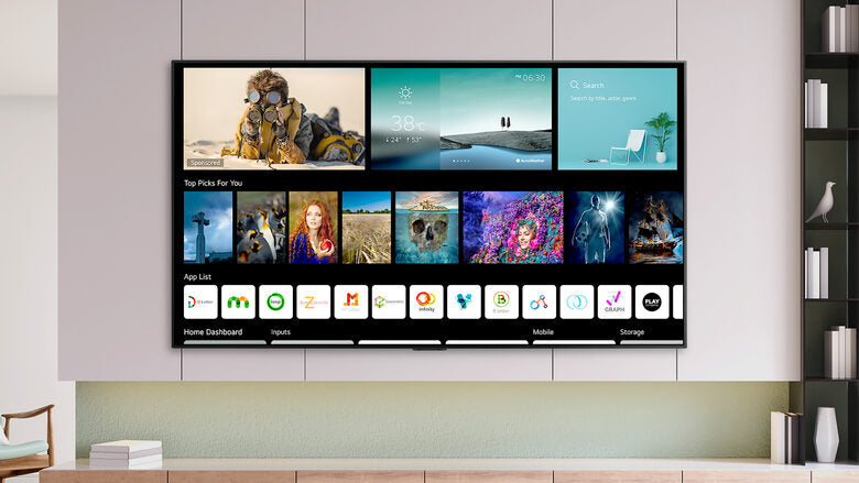 LG OLED55G16LA TV OLED evo 55" Smart TV 4K Ultra HD Wi-Fi Processore α9 Gen4 AI Picture Pro