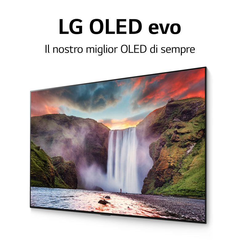 LG OLED65G16LA TV OLED evo 65" Smart TV 4K Ultra HD Wi-Fi Processore α9 Gen4 AI Picture Pro
