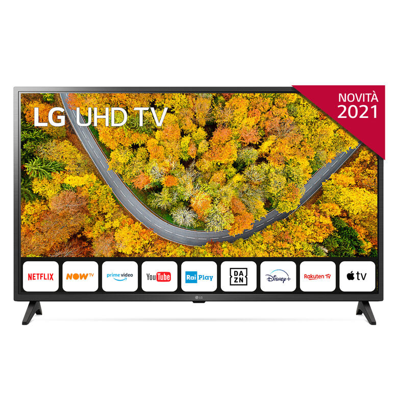 LG 43UP75006LF 43" Smart TV 4K Ultra HD Wi-Fi Processore Quad Core 4K AI Sound