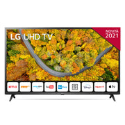 LG 50UP75006LF 50" Smart TV 4K Ultra HD Wi-Fi Processore Quad Core 4K AI Sound