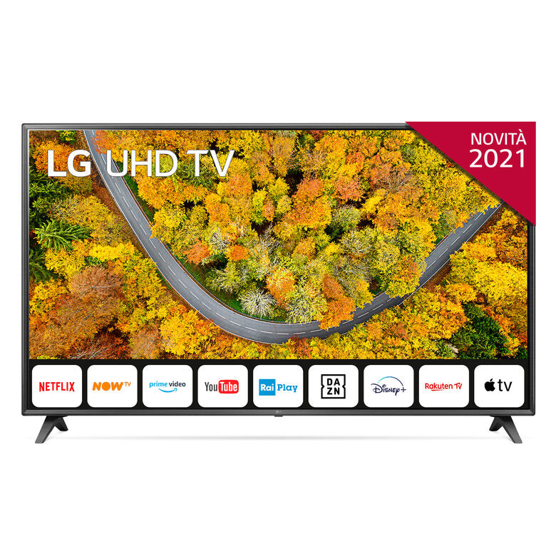 LG 75UP75006LC 75" Smart TV 4K Ultra HD Wi-Fi Processore Quad Core 4K AI Sound