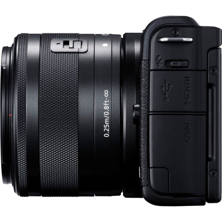 Canon EOS M200 BK M15-45 S+SB130+16GB EU MILC 24,1 MP CMOS 6000 x 4000 Pixel Nero