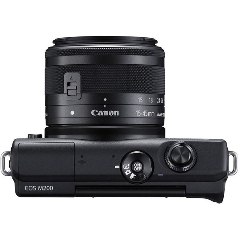 Canon EOS M200 BK M15-45 S+SB130+16GB EU MILC 24,1 MP CMOS 6000 x 4000 Pixel Nero