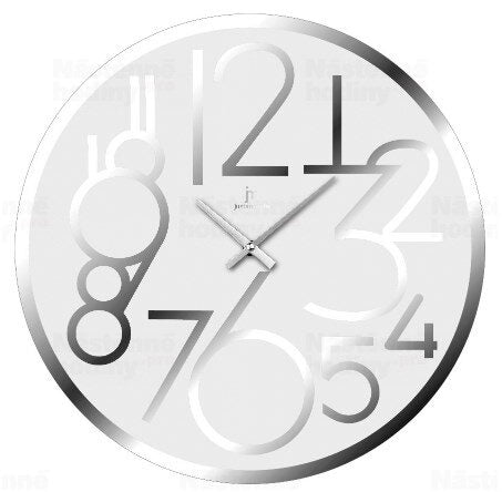 Lowell 14892B orologio da parete Orologio da parete in quarzo Rotondo Bianco