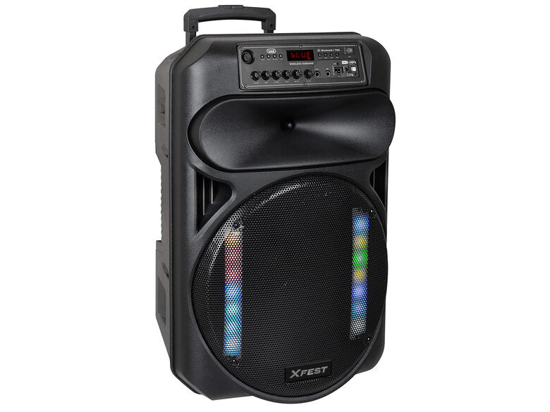 Trevi XFest XF 1550 KB Sistema PA trolley 120 W Nero