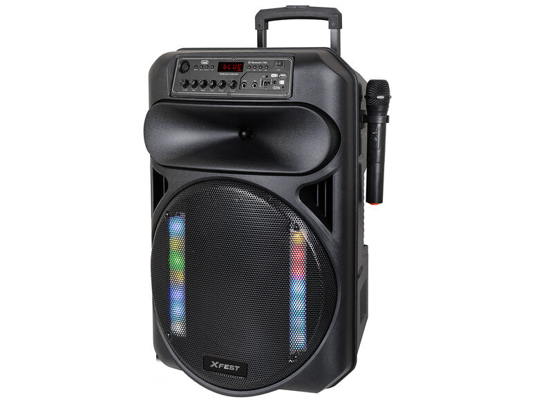Trevi XFest XF 1550 KB Sistema PA trolley 120 W Nero