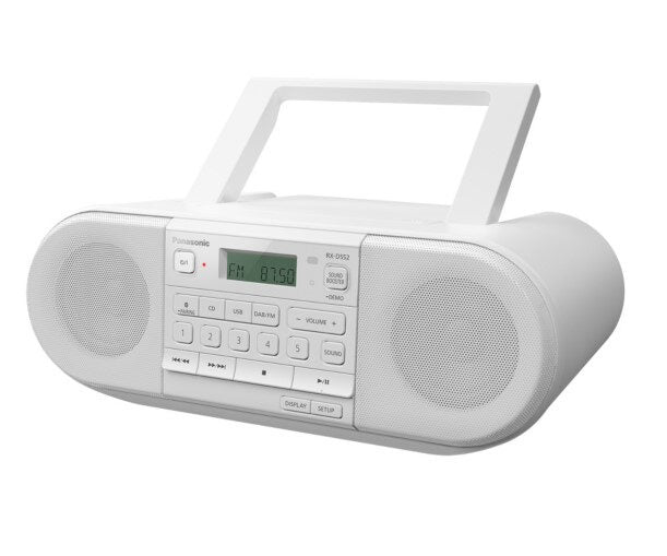 Panasonic RX-D552 Digitale 20 W Bianco