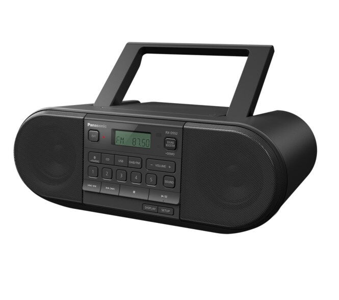 Panasonic RX-D552 Digitale 20 W Nero