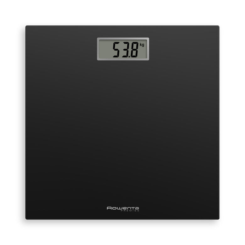 Rowenta Premiss BS1400 Quadrato Nero Bilancia pesapersone elettronica