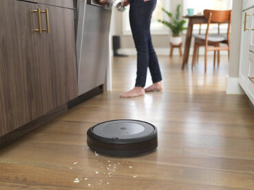 iRobot Roomba i3+ Aspirapolvere Robot Sacchetto per la polvere Nero, Grigio