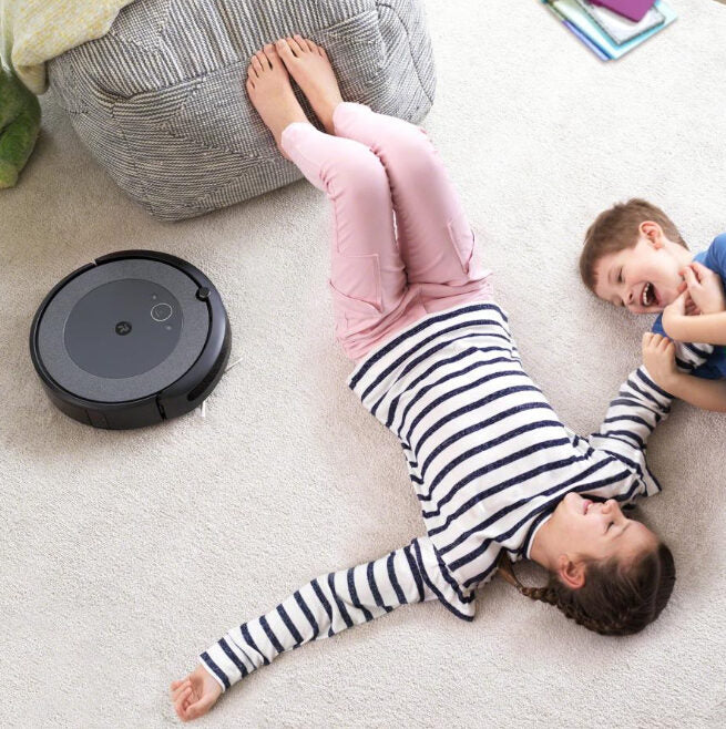 iRobot Roomba i3 Aspirapolvere Robot Nero, Grigio