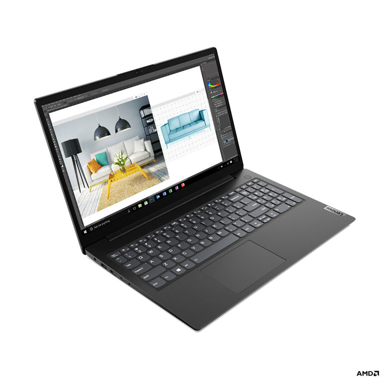 Lenovo V15 G2 ALC AMD Ryzen™ 3 5300U Computer portatile 39,6 cm (15.6") Full HD 8 GB DDR4-SDRAM 256 GB SSD Wi-Fi 5 (802.11ac) Windows 11 Home Italiano Nero