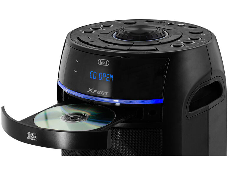 Trevi XF 900 CD Sistema PA portatile 90 W Nero