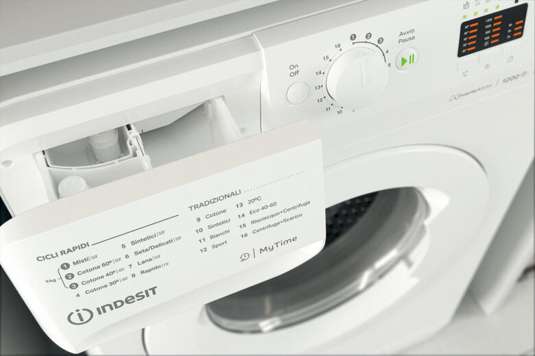 Indesit MTWA 91283 W IT lavatrice Caricamento frontale 9 kg 1200 Giri/min D Bianco