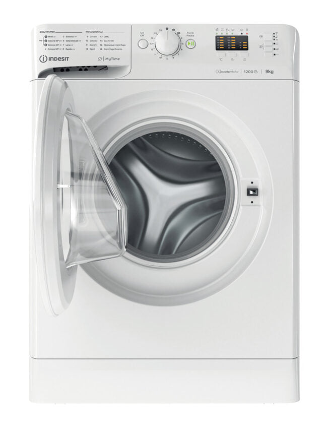 Indesit MTWA 91283 W IT lavatrice Caricamento frontale 9 kg 1200 Giri/min D Bianco