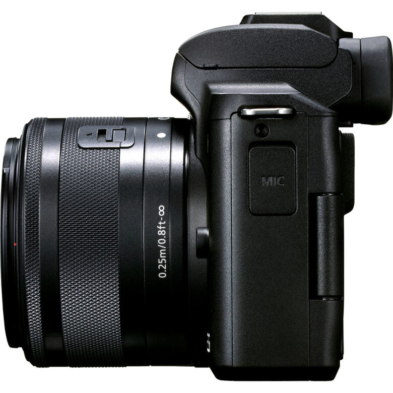 Canon EOS M50 Mark II + M15-45 S EU26 MILC 24,1 MP CMOS 6000 x 4000 Pixel Nero
