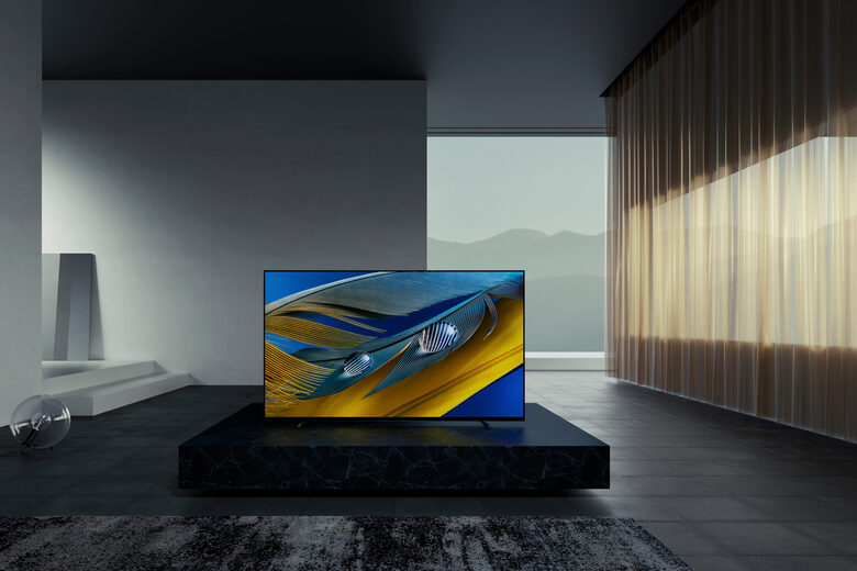 Sony BRAVIA XR-55A80J - Smart TV OLED 55 pollici, 4K ultra HD, HDR, con Google TV, Perfect for PlayStation™ 5 (Nero, Modello 2021)