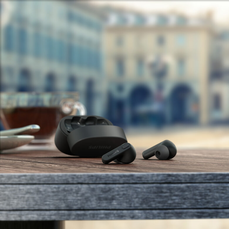 Philips 2000 series TAT2206BK/00 cuffia e auricolare Wireless In-ear Musica e Chiamate Bluetooth Nero