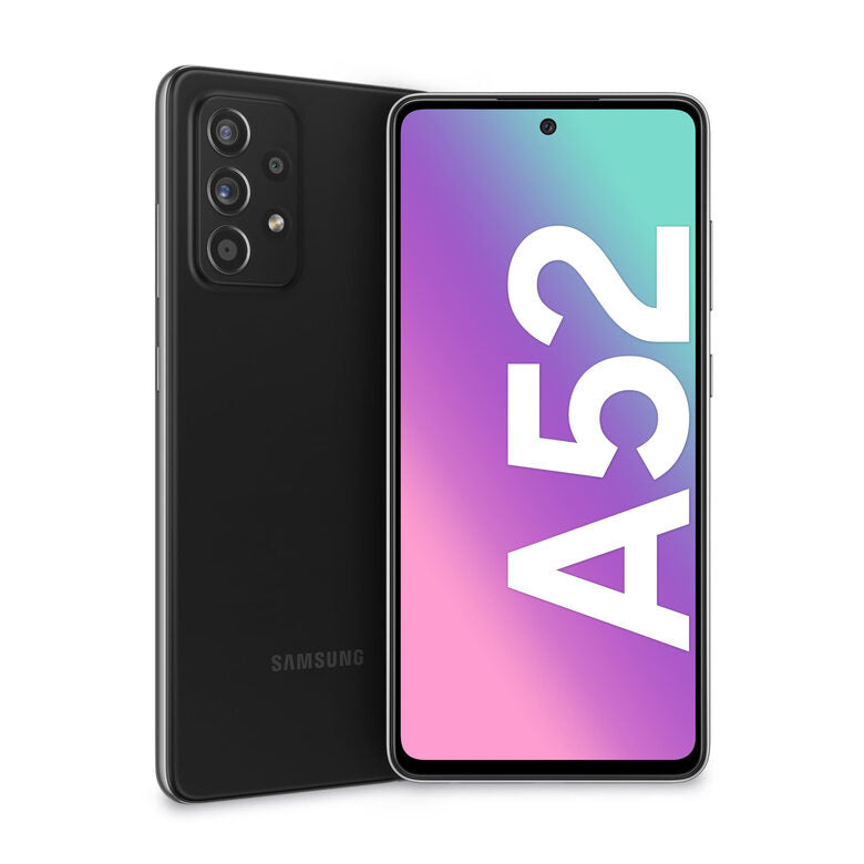 Samsung Galaxy A52 4G A52 128 GB Display 6.5” FHD+ Super AMOLED Awesome Black