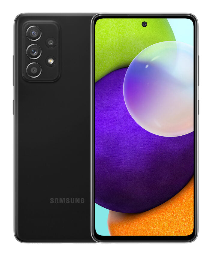 Samsung Galaxy A52 4G A52 128 GB Display 6.5” FHD+ Super AMOLED Awesome Black