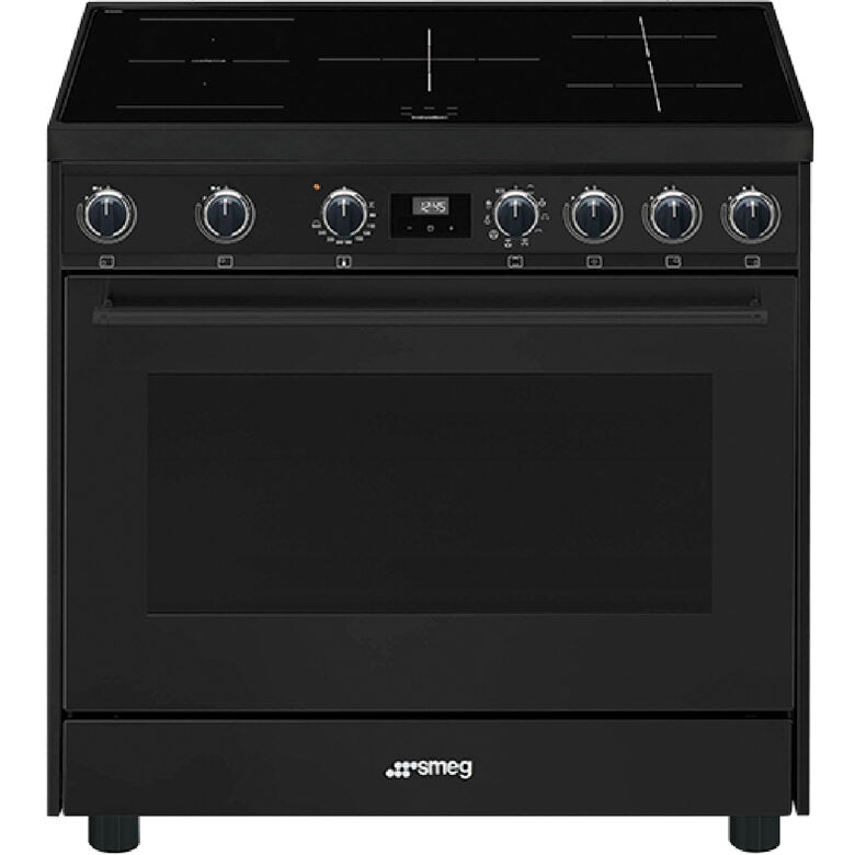 Smeg C91IEA9 cucina Piano cottura a induzione Nero A