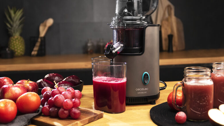 Cecotec Juice&Live 2500 Spremiagrumi EasyClean 200 W Nero, Acciaio inox
