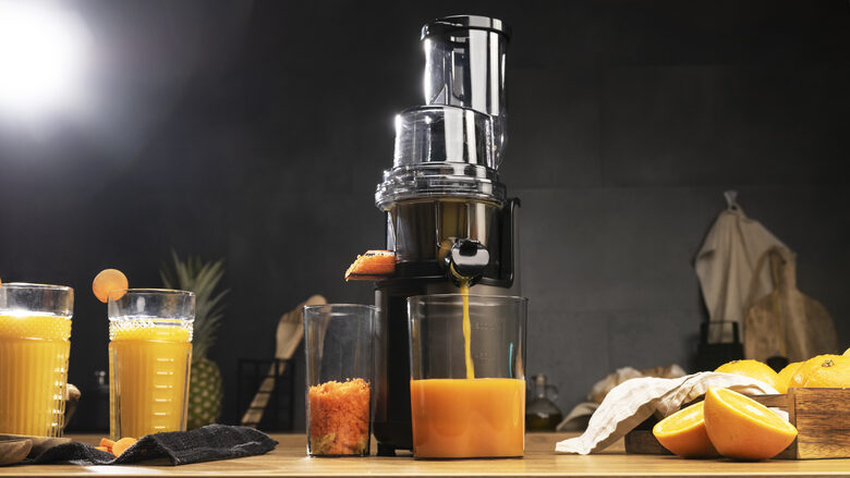 Cecotec Juice&Live 2500 Spremiagrumi EasyClean 200 W Nero, Acciaio inox