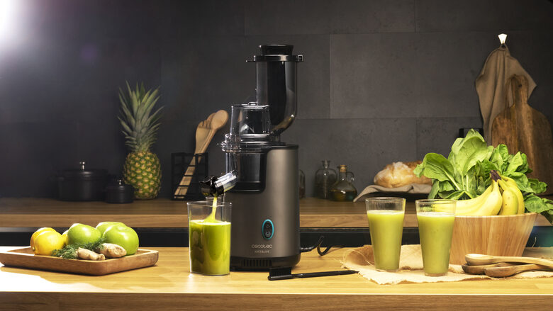 Cecotec Juice&Live 2500 Spremiagrumi EasyClean 200 W Nero, Acciaio inox