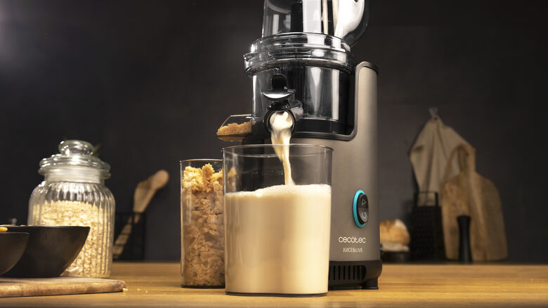 Cecotec Juice&Live 2500 Spremiagrumi EasyClean 200 W Nero, Acciaio inox