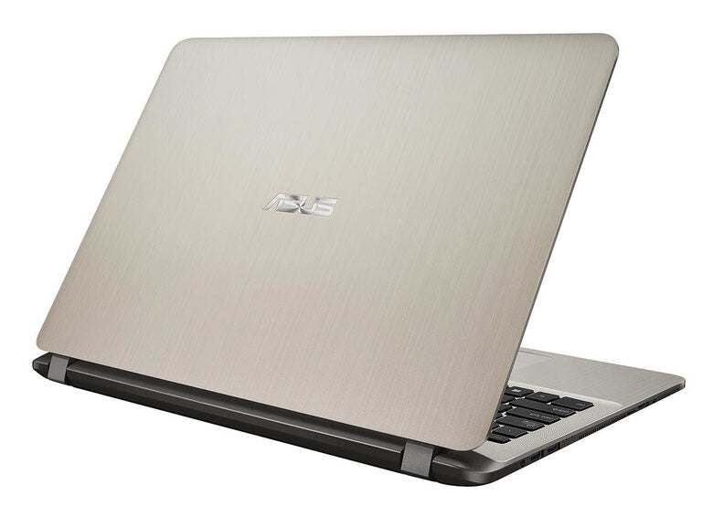 ASUS F507MA-BR078T notebook Computer portatile 39,6 cm (15.6") HD Intel® Pentium® Silver 4 GB DDR3L-SDRAM 500 GB HDD Wi-Fi 4 (802.11n) Windows 10 Home Oro