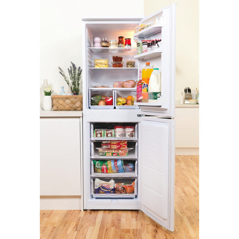 Indesit CAA 55 1 frigorifero con congelatore Libera installazione 254 L F Bianco