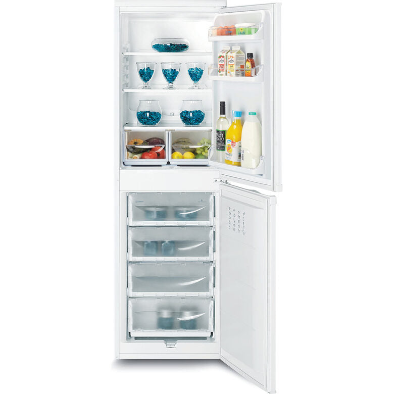 Indesit CAA 55 1 frigorifero con congelatore Libera installazione 254 L F Bianco
