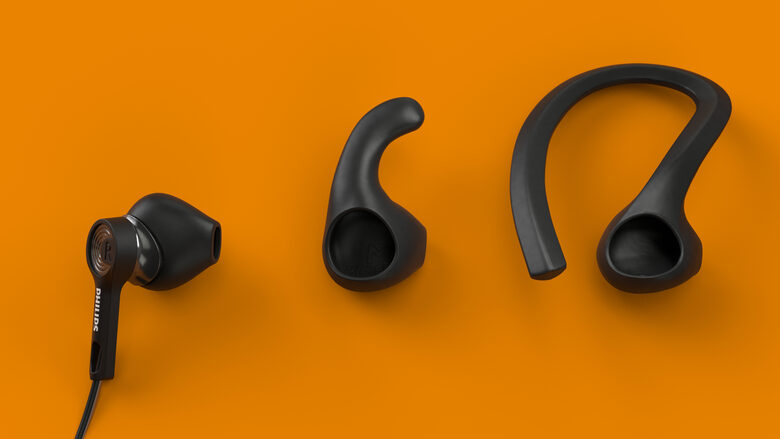 Philips TAA3206BK/00 cuffia e auricolare Wireless A clip, In-ear Sport USB tipo-C Bluetooth Nero