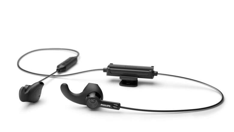 Philips TAA3206BK/00 cuffia e auricolare Wireless A clip, In-ear Sport USB tipo-C Bluetooth Nero