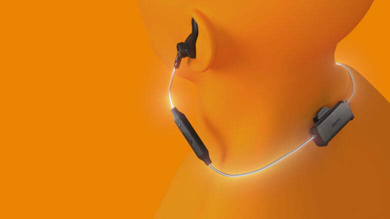 Philips TAA3206BK/00 cuffia e auricolare Wireless A clip, In-ear Sport USB tipo-C Bluetooth Nero