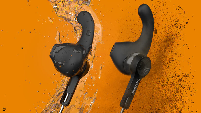 Philips TAA3206BK/00 cuffia e auricolare Wireless A clip, In-ear Sport USB tipo-C Bluetooth Nero