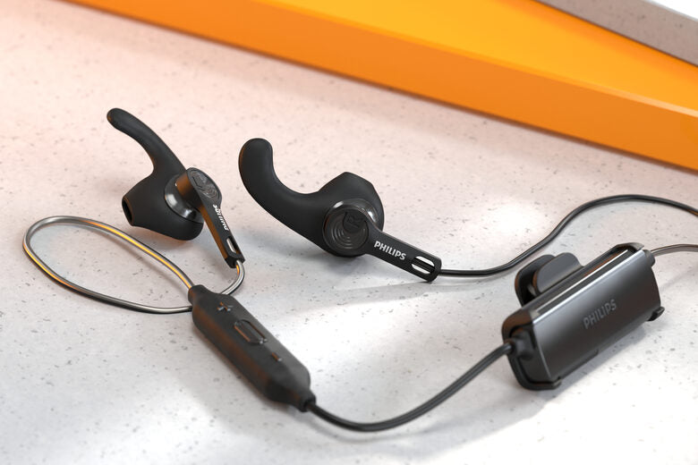 Philips TAA3206BK/00 cuffia e auricolare Wireless A clip, In-ear Sport USB tipo-C Bluetooth Nero
