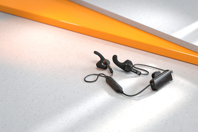 Philips TAA3206BK/00 cuffia e auricolare Wireless A clip, In-ear Sport USB tipo-C Bluetooth Nero