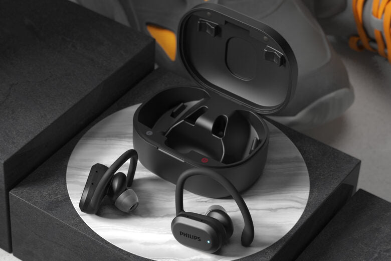 Philips 7600 series TAA7306BK/00 cuffia e auricolare Wireless A clip, In-ear Sport Bluetooth Nero